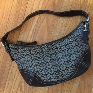 Coach Signature Collection Hobo Purse